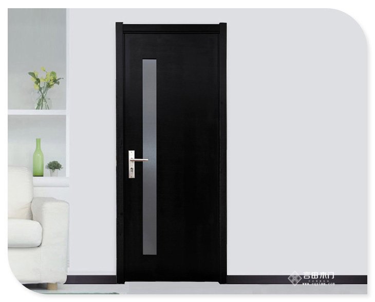 小编去年曾写过一篇文章, 觉得黑色开放漆的木门,好看, 可用于办公